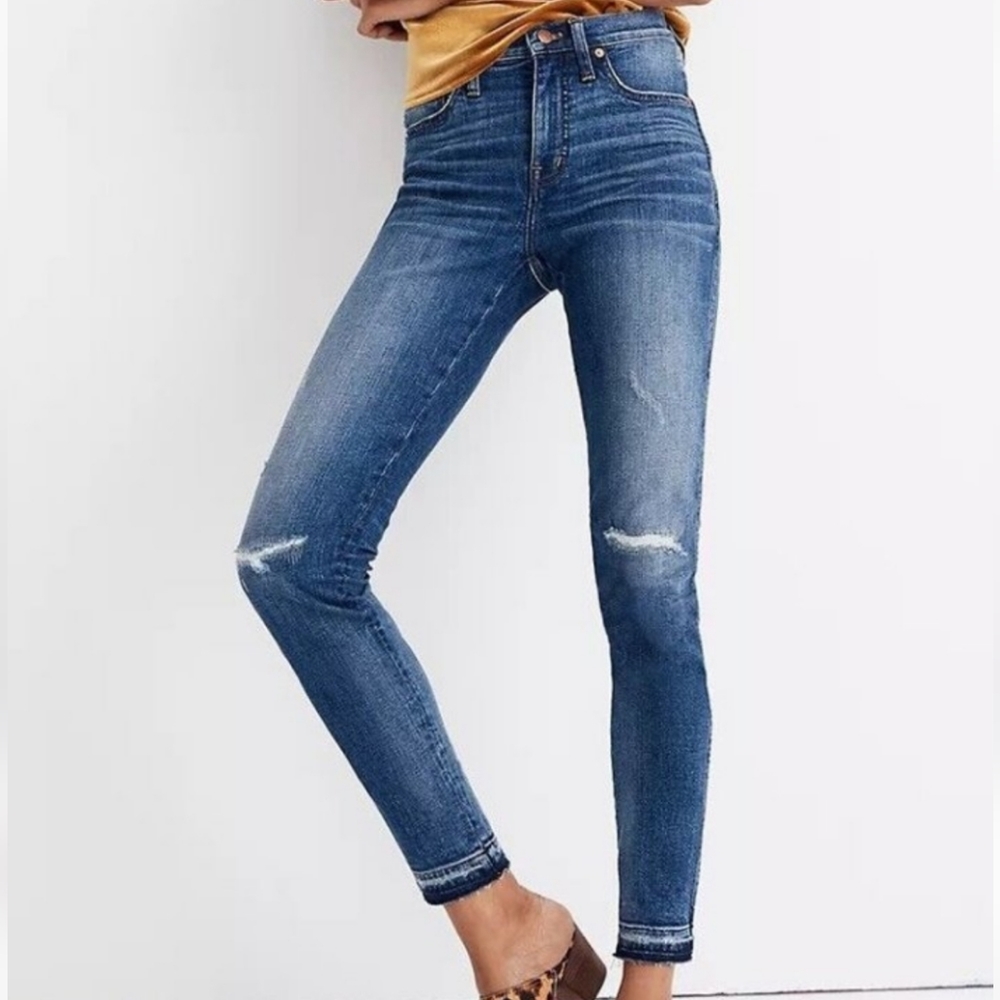 Madewell 9" High Rise Skinny Jeans NWT
